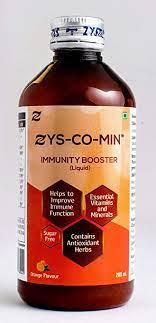 Zys Co Min Immunity Booster Liquid Orange