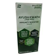 Zys Co Vir Ayush Kwath Immunity Booster Liquid Menthol Sugar Free